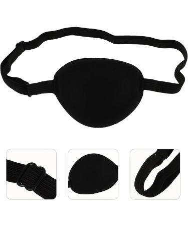 Buy BESPORTBLE Adjustable Pirate Eye Patch - One-Eyed Dragon Halloween Costume Accessory | Lazy Eye Patch (Black) - International Shipping Available - Buy Online on GoSupps.com