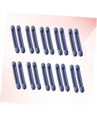 Lurrose Glasses Leg Covers - 40 Pairs of Slide-Resistant Frame Covers for Ear Bruises - Gray (5.6x0.79cm) - International Shipping Available - Buy Online on GoSupps.com