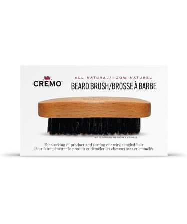 Cremo Bristle Beard Brush With Wood Handle To Shape Style And Groom Any Length Facial Hair - Buy Online on GoSupps.com