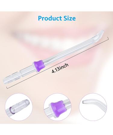 8 Pieces Flosser Replacement Tips for Waterpik Water Flosser High-Pressure Water Flosser Tip Replacement Compatible with Waterpik Oral Irrigator & Dental Flosser Orthodontic Tips 4 Colors - Buy Online on GoSupps.com