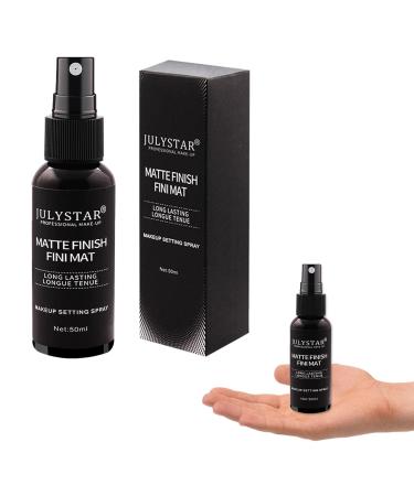 Makeup Setting Spray Matte Finish Makeup Setting Spray Long Lasting Moisturizing Facial Mist Oil Control Lightweight Moisturizing Makeup Spray 50ml Msxu