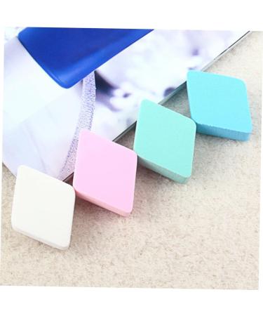 FRCOLOR Set of 4 Washing Up Sponge Makeup Powder Puff Makeup Sponge Powder Puff for Face Natural Sponge Diamond Sponge Puff Makeup Puff - Buy Online on GoSupps.com