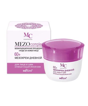 & Vitex MEZOcomplex 60+ Day Face & Neck Mezo Cream Active Rejuvenation for Mature Skin 50 ml