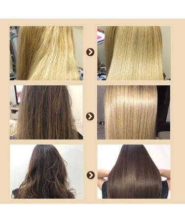 Keratin Hair Treatment-Natural Keratin Hair Mask-Hair Masks For Dry Damaged Hair Deep Conditioning Hair Treatment For Dry Scalp & Hair Nourishing Smoothing-Deep Conditioner (60ml) - Buy Online on GoSupps.com