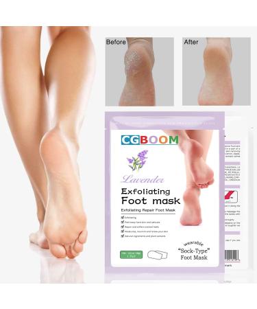 3-Pack Foot Mask - Exfoliating Peeling Socks for Cornea & Dead Skin Removal | Anti-Aging Treatment for Men & Women - Buy Online on GoSupps.com