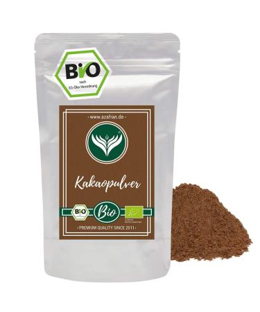 Azafran ORGANIC Cacao Powder highly defatted without additives 250g 250 g (1 pack) - Buy Online on GoSupps.com