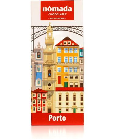 Quinta de Jugais Milk Chocolate "Porto" Bar 100g Gluten-Free Chocolate Milk and Sugar Smooth and Creamy Texture Gourmet Product of Portuguese Origin