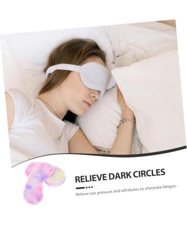 6 pi ces Masques de Sommeil Peluche Color s de Masques pour Yeux Confortables et Respirants Id aux pour Voyage D tente - Buy Online on GoSupps.com