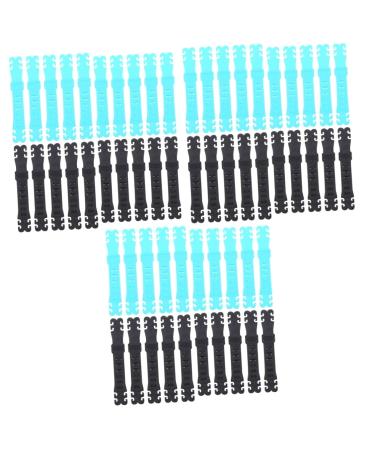 Minkissy 60 Stk mask to fall down earrings hook lacise hook for facial cover cord-buckle mask strap lanyard ear hooks anti-strangulation sport extension belt