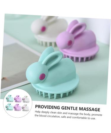 Tovinanna 6-Stage Silicone Shampoo Brush for Men | Salon-Quality Cleaning & Massage | Soft Baby Hair Wash & Bath Brush | International Shipping Available - Buy Online on GoSupps.com