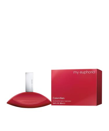 Calvin Klein My Euphoria Eau de Parfum Women's Ambery Floral Perfume With Notes of Blackcurrant Orchid Flamb Black Sesame Vanilla & Woods Long Lasting Fragrance 1.6 Fl Oz (Pack of 1) - Buy Online on GoSupps.com