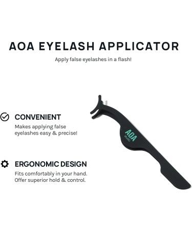 AOA Studio 6 Pairs Alexis Natural Handmade False Eyelashes Kit | Reusable Fake Lashes with Glue and Tweezer - Cruelty-Free - Buy Online on GoSupps.com
