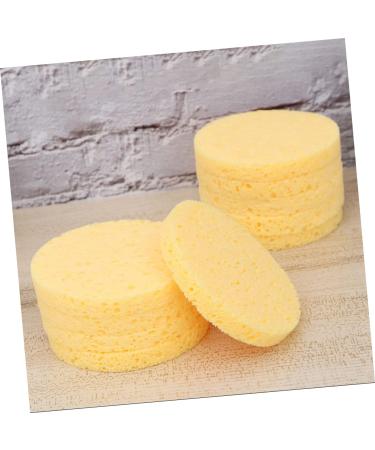FRCOLOR 10pcs Dry Powder Puffs - Natural Cellulose Cosmetic Face Cleansing Sponge for Makeup and Loose Powder - International Shipping Available - Buy Online on GoSupps.com