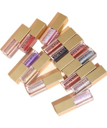 12-Color Pearlescent Liquid Eye Shadow Set European and American Nightclub Burst Eye Shadow Liquid 1 count (Pack of 1) - Buy Online on GoSupps.com