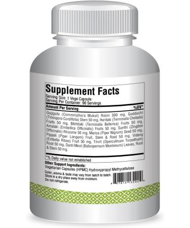 HerbsForever Kaishora Guggul Capsules - 90 Vege Capsules - Skin & Joint Health Supplement - Buy Online on GoSupps.com
