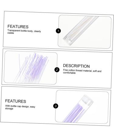 Gleavi Ear Piercing Cleaning Line - 12 Boxes Ear Cleaners & Accessories | Portable Ear Cleaning Tool - Purple Perforation Supplies - Buy Online on GoSupps.com