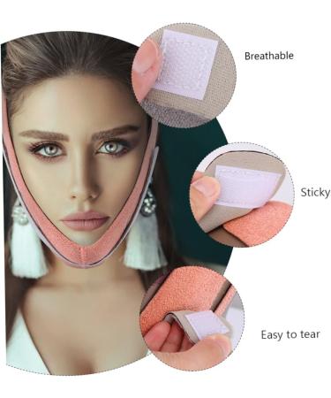 DOITOOL 1pc Thin Face Belt Instant Lift Shaper Band Empty Tubes Bulk Post Chin Strap Anti Wrinkle Band Lamp Shades for Floor Lamps Shaping Belt Woman Graphene Compact 60X10.5X1cm Orange - Buy Online on GoSupps.com