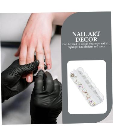 Beavorty 1 Box Nail Drill gems for Crafts Nail Art Accessories Craft Tweezers Manicure Charm Nail Jewels Glitter Rhinestone Nails gem Adhesive Nail Crystals Flash Glass Paste Drill - Buy Online on GoSupps.com