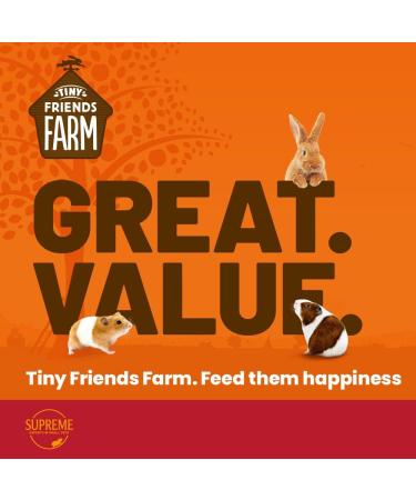 Supreme Petfoods Tiny Friends Farm Reggie Rat and Mimi Mouse Tasty Mix 2.5kg Vegetable 2.5 kg (Pack of 1) - Buy Online on GoSupps.com