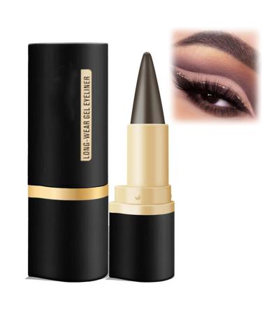 Orgrul AYKY Long Wear Eyeliner Gel Eyeliner Kohl Pencil Waterproof Waterproof Durable Eyeliner for Long Lasting Daily Eye Makeup (#03-C)