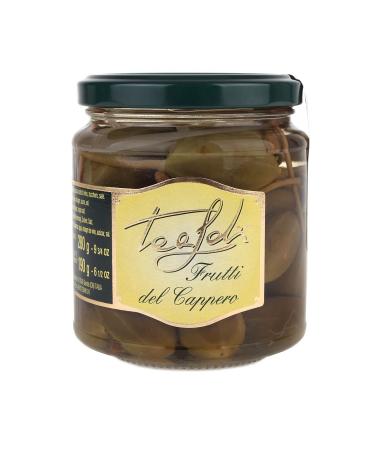 Tealdi pickled caper apples in a jar Italy capers with stem large Italian antipasti in a jar 280 g