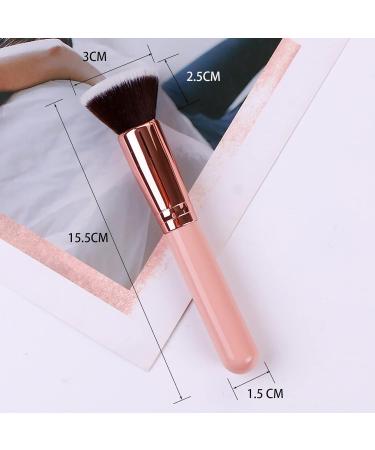 Olakin Rose Gold Make-Up Brush Flat Foundation & Cosmetic Brush for Creamy Powdery & Liquid Makeup - Buy Online on GoSupps.com