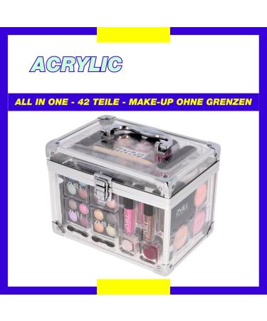Zmile Cosmetics Acrylic Transparent Case | Vegan Makeup Set for Travel & Gifting - Buy Online on GoSupps.com
