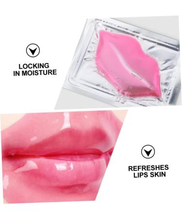 GALPADA 20pcs Lip Mask Lip Overnight Gentle Overnight Dry Skincare Care Cosmetic Products Women Products Supplies Collagen Material Pink - Buy Online on GoSupps.com