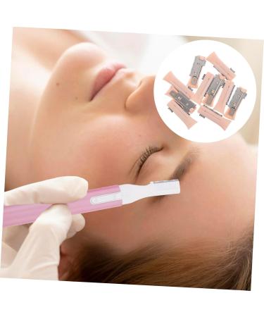 TOYZFRIENDY 10Pcs Replaceable Electric Eyebrow Trimmer Blades Soft SkinFriendly Precision Blades for Personal Facial Hair Care Quick Replacement for Longterm Use Orange - Buy Online on GoSupps.com