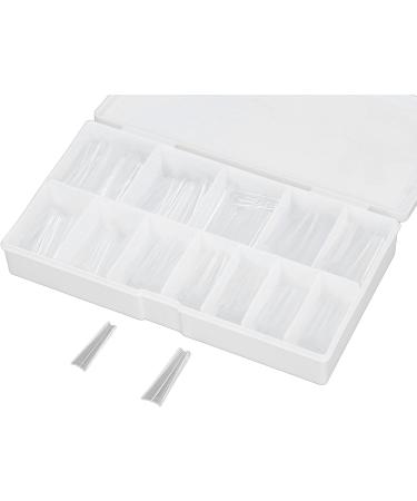 Clear Long Fake Nails Ultra Thin ABS Material DIY Full Cover False Artificial Nail with Multiple Sizes Suitable for Acrylic Dip Powder Gel Nail Polish for Halloween Christmas - Buy Online on GoSupps.com