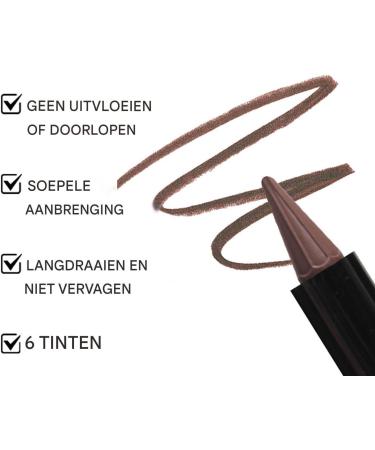 Eyeliner Pencils6Colors NonBlemish Balm Natural Eyeliner Pencilsfor Women Men Older Women Halloween Dates Stage Performance Holidays Party - Buy Online on GoSupps.com