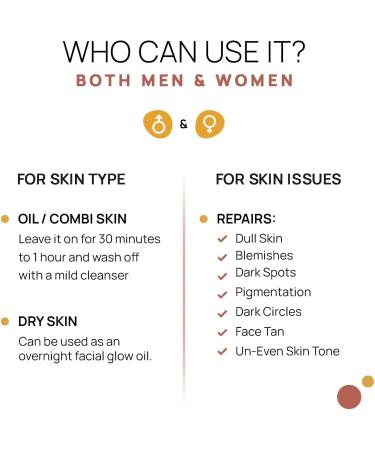 PUB Concept 24k Kumkumadi Thailam - Skin Brightening Oil with Saffron & Sandalwood | 100% Natural & Chemical Free - 30ml - Buy Online on GoSupps.com