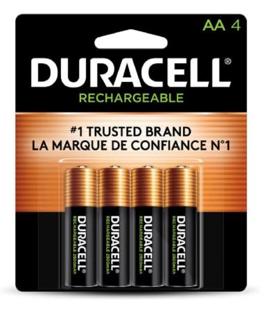 Buy Precharged Rechargeable AA NiMH Batteries - PK4 | Eco-Friendly Power Solutions - Buy Online on GoSupps.com