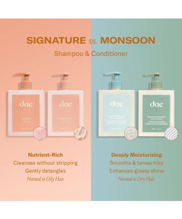 DAE Monsoon Moisture Milk Shampoo - Hydrating Frizz Control Softens & Prevents Damage - 10 oz International Shipping - Buy Online on GoSupps.com