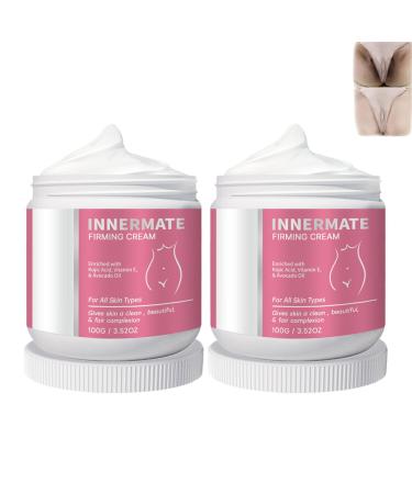 Innermate Whitening Cream Snow Bleaching Cream Skin Bleach Cream for the genital area Dark Spot Bleach Cream Snow Bleach Cream Private Part Dark Skin Bleach Cream (2PC)