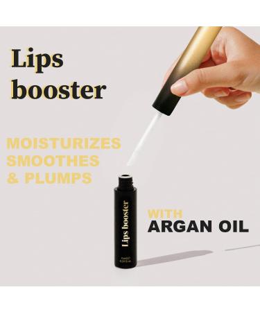 Buy Simon & Tom Lip Gloss Plumper Balm - Vegan Organic Argan Oil Menthol & Cayenne | Refreshing Moisture 4ml - Buy Online on GoSupps.com