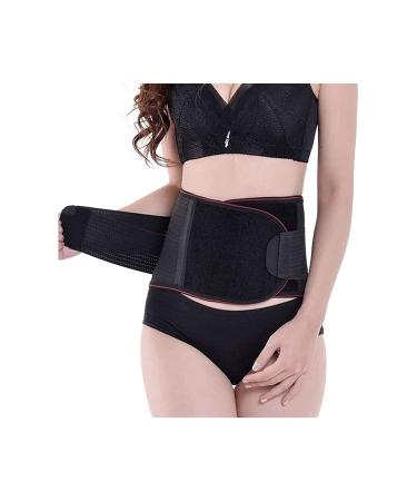 Breathable lumbar spine back belt belt women men lower back support adjustable strap support plate for relieving back pain and stress (size: xx-large) (XXL)