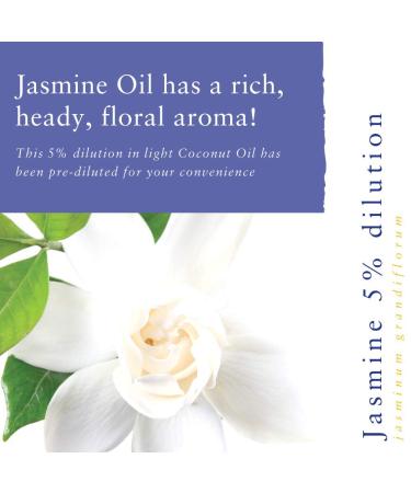 Absolute Flavors Jasmine 5% Essential Oil - 10ml | Premium Aromatherapy for International Shipping - Buy Online on GoSupps.com