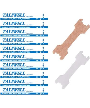 Buy Taliwell Nose Plasters - 100 Large Strips for Better Sleep Anti-Snoring & Runny Nose Relief | International Shipping Available - Buy Online on GoSupps.com