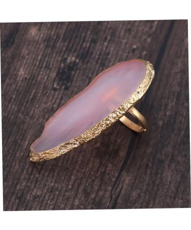 Buy Manicure Palette Paint Tray - Nail Art Resin Palette & Finger Ring in Pink | Shop Internationally - Buy Online on GoSupps.com