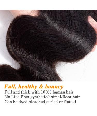 QTHAIR 12A Brazilian Body Wave Human Hair 26 Inch - 100% Unprocessed Virgin Hair Weft - Natural Body Wave Hair - 1 Bundle 100g - Buy Online on GoSupps.com