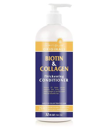 Renpure Biotin and Collagen Conditioner 32 Ounce 32 Fl Oz (Pack of 1)