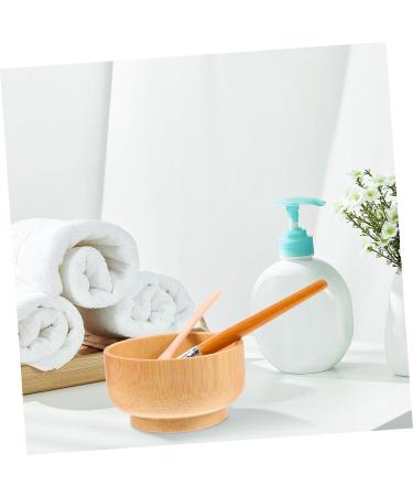 Beavorty Wooden Mask Bowl Set - Beauty Mixing Bowl & DIY Facial Mask Tools for Estheticians | Ideal for Clay & Mud Masks - Buy Online on GoSupps.com