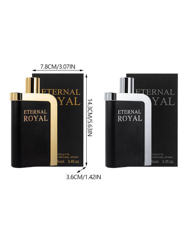 VEFSU 100ml Men's Perfume Eau De Passionate Blue Fragrance For Gentlemen Long Lasting Fresh Scent Elegant Perfume For Masculine Charm Teen (Silver One Size) 1 Fl Oz (Pack of 1) Silver - Buy Online on GoSupps.com