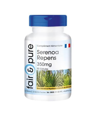 Fair & Pure - Dwarf palm 350 mg - vegan - 90 capsules for 3 months