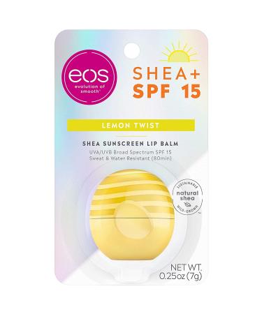 EOS Lip Balm with SPF 15 Lemon Twist - 0.25 Oz.