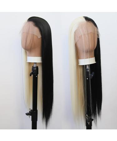 Buy Long Straight Half-Blond #613 Synthetic Wig | Heat-Resistant | Hand-Linked Cosplay | International Shipping - Buy Online on GoSupps.com