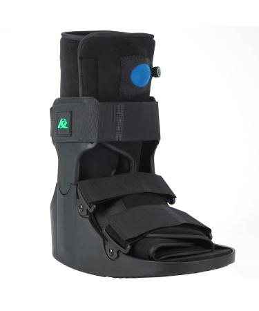 KD Air Cam Walking Boot: Orthopedic Fracture Cast Walker Medical Post-op Boot for Broken Foot Sprained Ankle Achilles Injuries, Fits Left or Right Medium