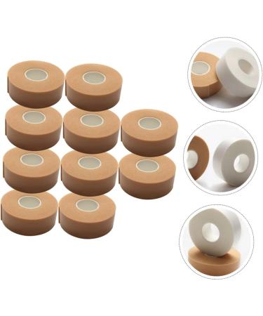 Ipetboom 10 Rolls Eyelash Tape Lash Extension Tape Sensitive Skin Tape Eyelashes Supply Electric Tape White Eyelash Grafting Tools White Tape Mascara Tool Follow up Foam - Buy Online on GoSupps.com