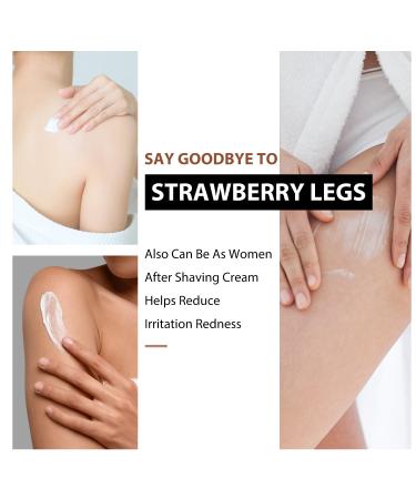 Strawberry Legs Treatment Cream | Exfoliating Lotion for Keratosis Pilaris & Dry Skin | Radiant & Smooth Skin Solution - Buy Online on GoSupps.com